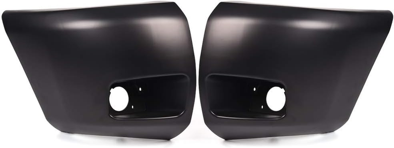 Primed Front Right & Left Side Bumper End Cap for 2007-2013 Chevy Silverado 1500