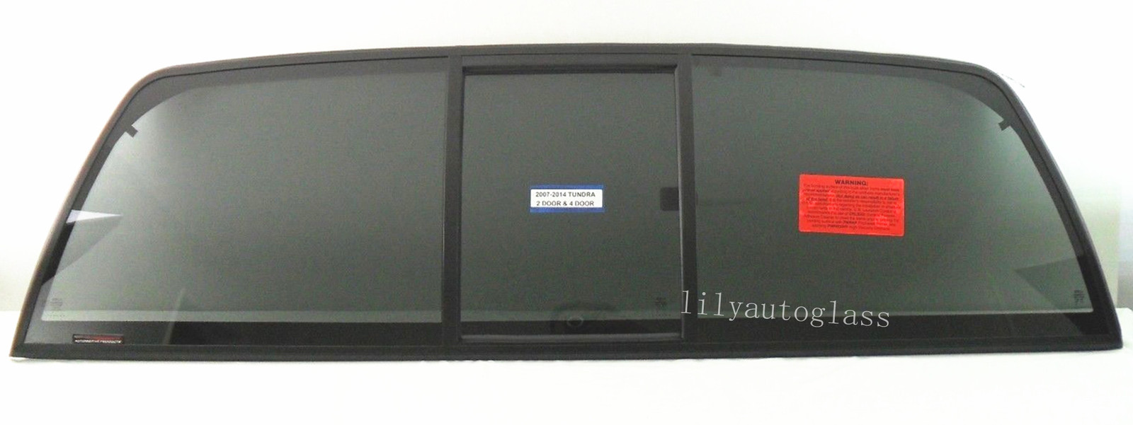 Fits 2007-2021 Toyota Tundra Back Sliding Window Glass Rear Slider 