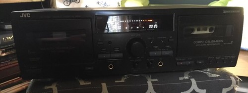 JVC TD-W354 Duel Double Audio Cassette Deck Works Dubbing Excellent Condition!