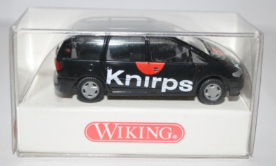 Wiking 299 03 VW Sharan Van - Black Color (''KNIRPS'') - for Marklin -NEW w/BOX