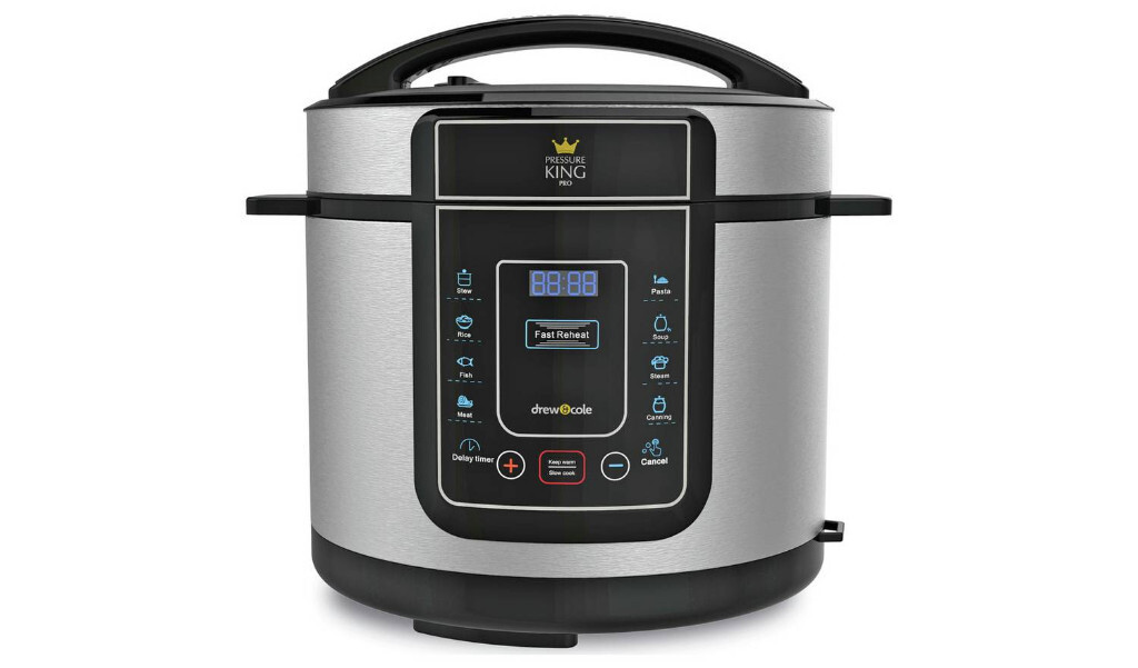 Pressure King Pro 5L 12in1 Digital Pressure Cooker, Chrome in