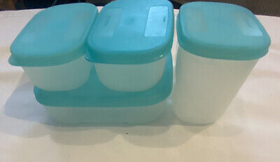 Tupperware Mini Freezer mates with mini mates all lids GREAT CONDITION
