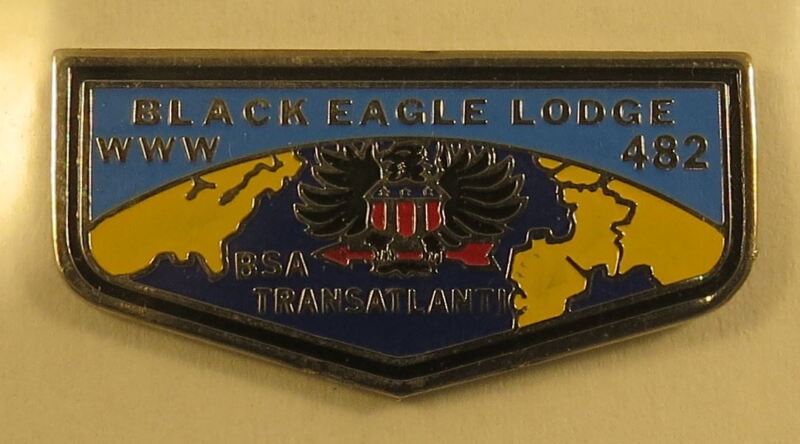 Boy Scouts OA Black Eagle Lodge 482 Flap Pin [PN-2695]