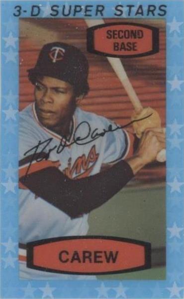 Kellogg's 3-D Super Stars 1975 - Rod Carew #33