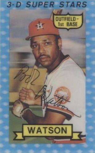 1974 Kellogg's 3-D Super Stars - Bob Watson #11