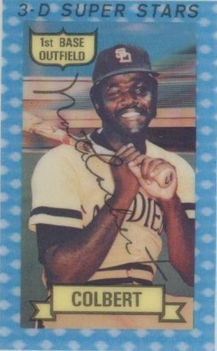 1974 Kellogg's 3-D Super Stars - Nate Colbert #19