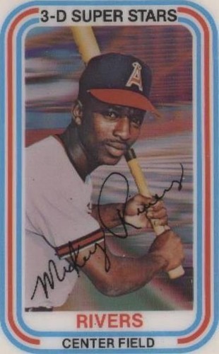 1976 Kellogg's 3-D Super Stars - Mickey Rivers #41