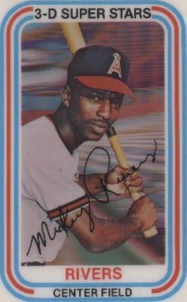 Kellogg's 1976 3-D Super Stars - Mickey Rivers #41
