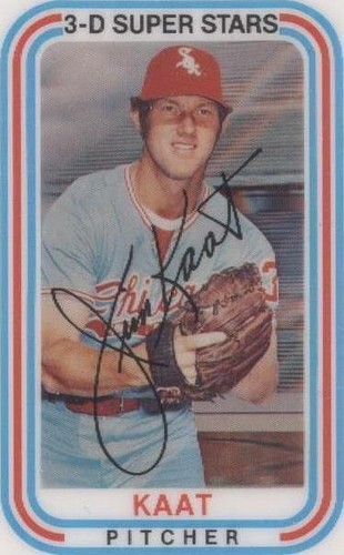 1976 Kellogg's 3-D Super Stars - Jim Kaat #25