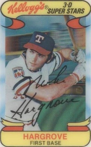 1978 Kellogg's 3-D Super Stars - Mike Hargrove #56