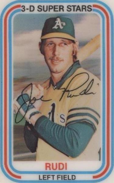 Kellogg's 1976 3-D Super Stars - Joe Rudi #7