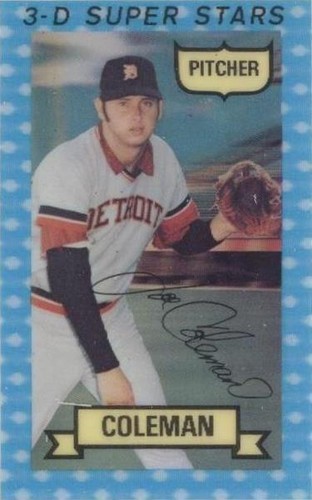 1974 Kellogg's 3-D Super Stars - Joe Coleman #3