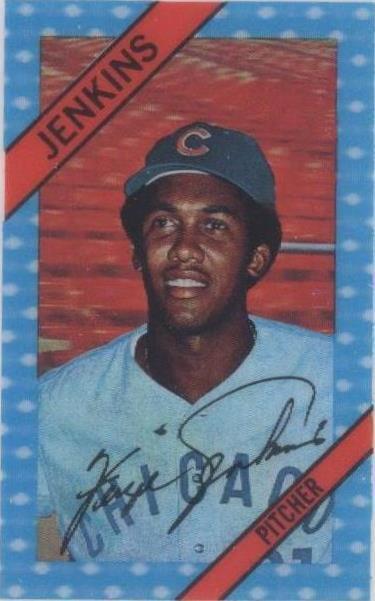Kellogg's 1972 3-D Super Stars - Fergie Jenkins #08