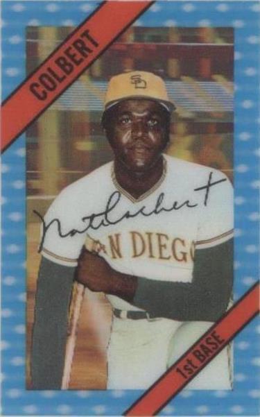 1972 Kellogg's 3-D Super Stars - Nate Colbert #41