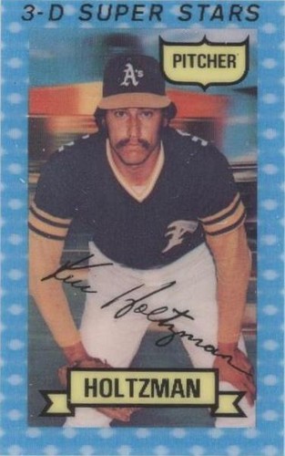 1974 Kellogg's 3-D Super Stars - Ken Holtzman #31
