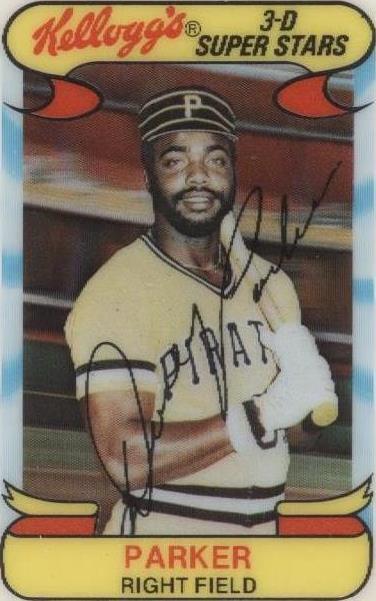 Kellogg's 1978 3-D Super Stars - Dave Parker #52