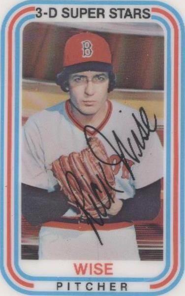 Kellogg's 1976 3-D Super Stars - Rick Wise #35