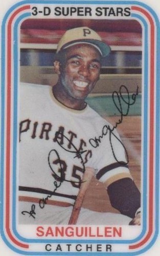 1976 Kellogg's 3-D Super Stars - Manny Sanguillen #42