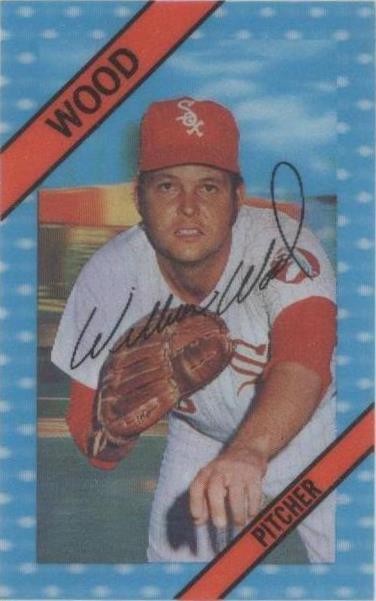 Kellogg's 1972 3-D Super Stars - Wilbur Wood #04