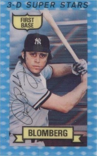 1974 Kellogg's 3-D Super Stars - Ron Blomberg #54