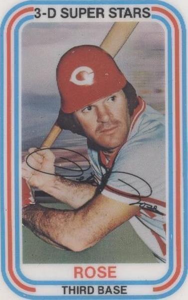 Kellogg's 1976 3-D Super Stars - Pete Rose #55