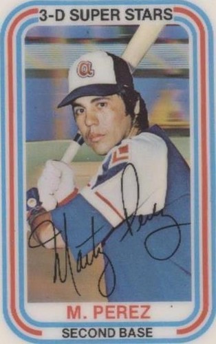 1976 Kellogg's 3-D Super Stars - Marty Perez #26