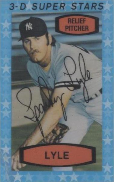 Kellogg's 3-D Super Stars 1975 - Sparky Lyle #47