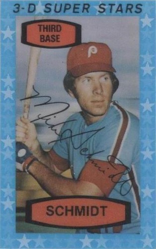 1975 Kellogg's 3-D Super Stars - Mike Schmidt #56