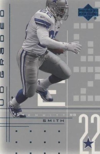 2001 UD Graded Emmitt Smith #10