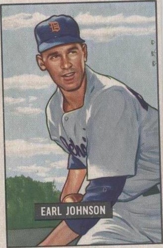 1951 Bowman - Earl Johnson #321
