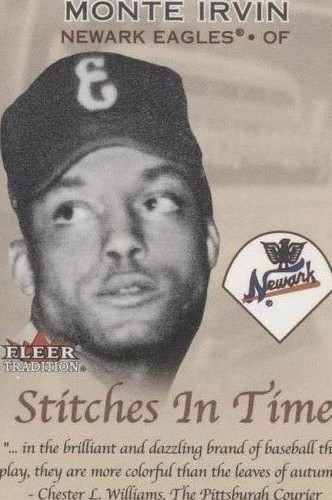 2001 Fleer Tradition - Monte Irvin #11 ST