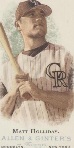 2006 Topps Allen & Ginter's - Matt Holliday #245