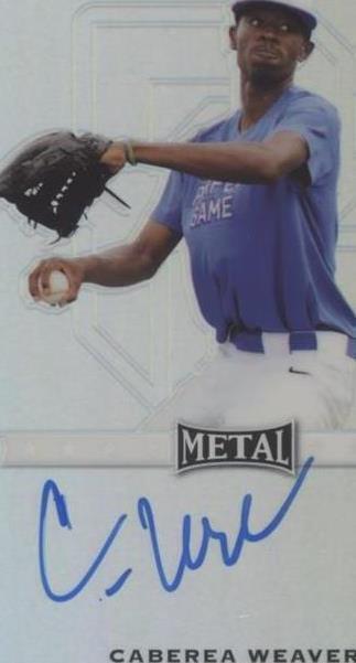 2017 Leaf Perfect Game All-American Classic - Caberea Weaver #BA-CW1