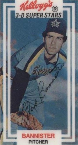 1983 Kellogg's 3-D Super Stars - Floyd Bannister #41