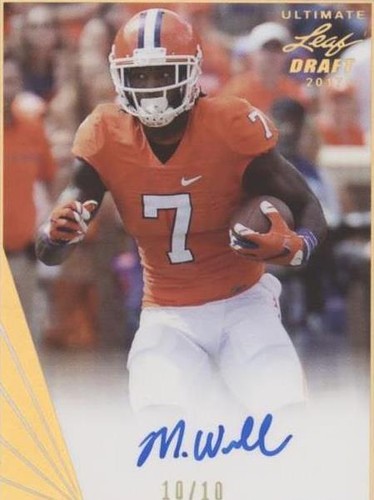 2017 Leaf Ultimate Draft Mike Williams #UBA-MW1