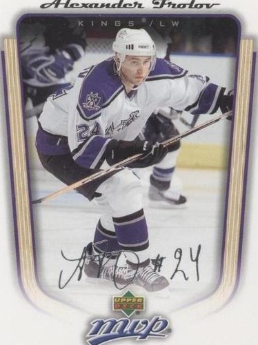 2005-06 Upper Deck MVP - Alex Frolov #184