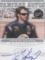2013 Press Pass Fanfare - Travis Kvapil #FFA-TK