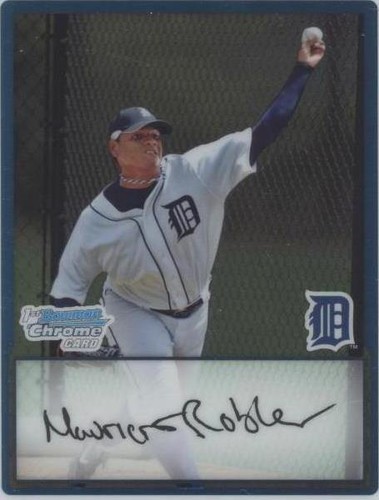 2009 Bowman Chrome - Mauricio Robles #BCP150