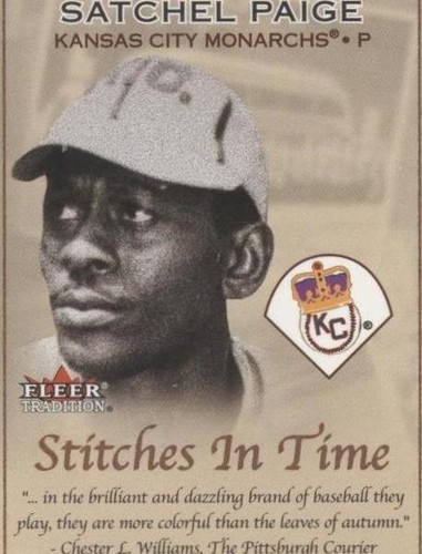 2001 Fleer Tradition - Satchel Paige #16 ST