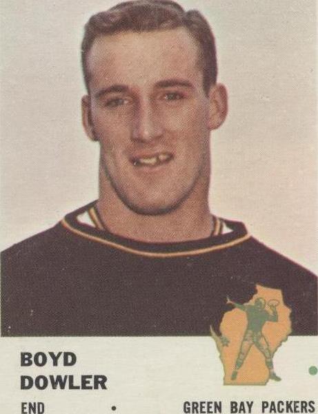 1961 Fleer Boyd Dowler #92