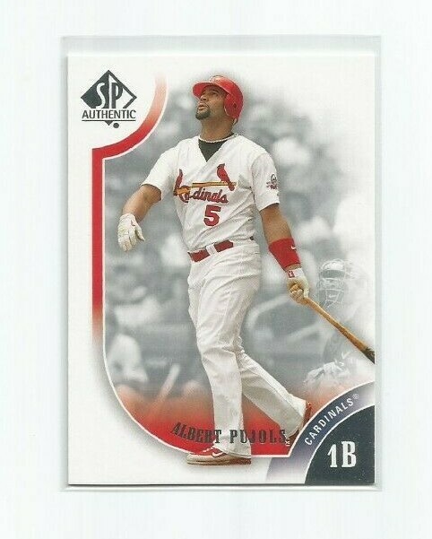 プーホールズ　 Pujols Cardinals Amazon.com: 2023 TOPPS #5 ALBERT PUJOLS ST. LOUIS CARDINALS
