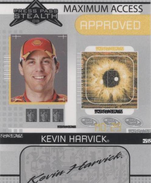 2008 Press Pass Stealth - Kevin Harvick #MA 12