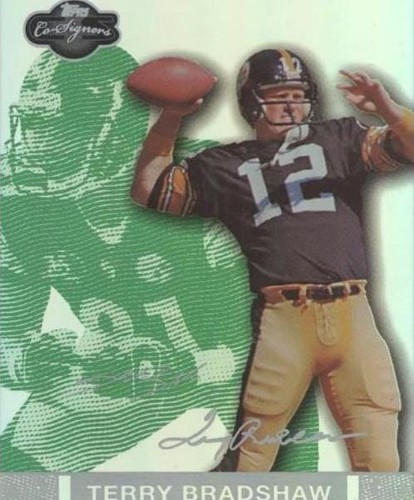 2007 Topps Co-Signers Dallas Baker Terry Bradshaw #37