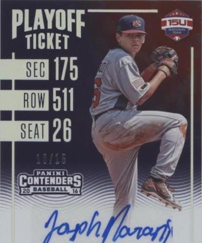 2016 Panini Elite Extra Edition - Joe Naranjo #15U-JN