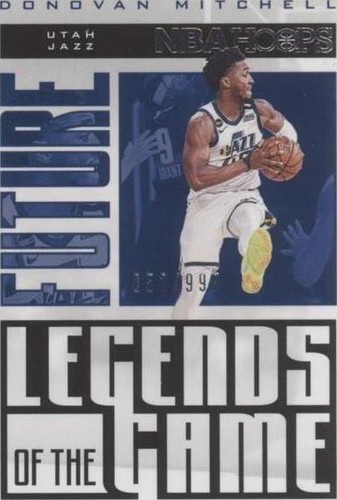 21-22 Panini National Treasures Donovan Mitchell Timeline