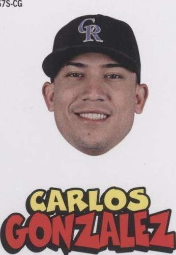 2012 Topps Archives - Carlos Gonzalez #67S-CG