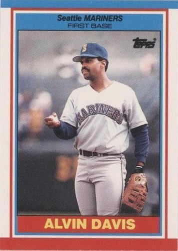 1989 Topps United Kingdom Minis - Alvin Davis #18