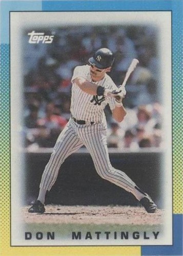 1990 Topps League Leaders Minis - Don Mattingly #24