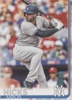 2019 Topps Mini - Aaron Hicks #260