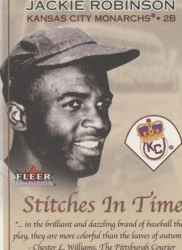 2001 Fleer Tradition - Jackie Robinson #18 ST